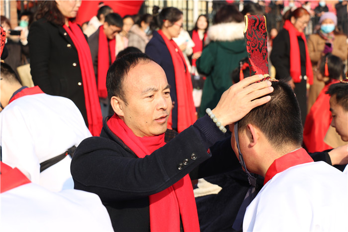 政教处:合肥七中2021届高三成人典礼(图7)