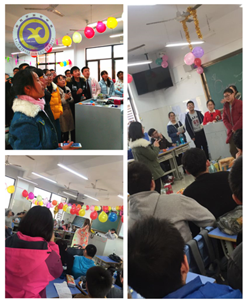 班级欢聚庆元旦,携手跨入高考年(图1)