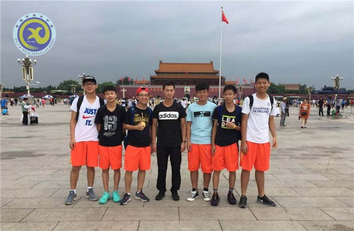 合肥七中老师在合肥市首届校园篮球夏令营毕营仪式发言(图5)