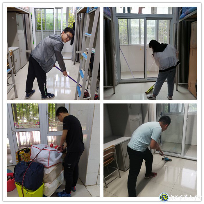 让文明离校成为一道风景线(图3)