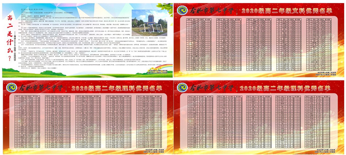 图为高二年级文理优秀名单展示.jpg 图为高二年级文理优秀名单展示.jpg