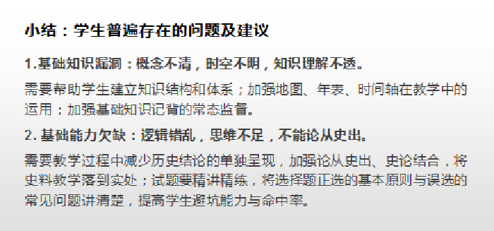 合肥七中高三历史组第二次单元质量检测分析会(图2) 合肥七中高三历史组第二次单元质量检测分析会(图2)