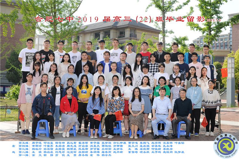 合肥七中2019届高三年级师生合影(图23)