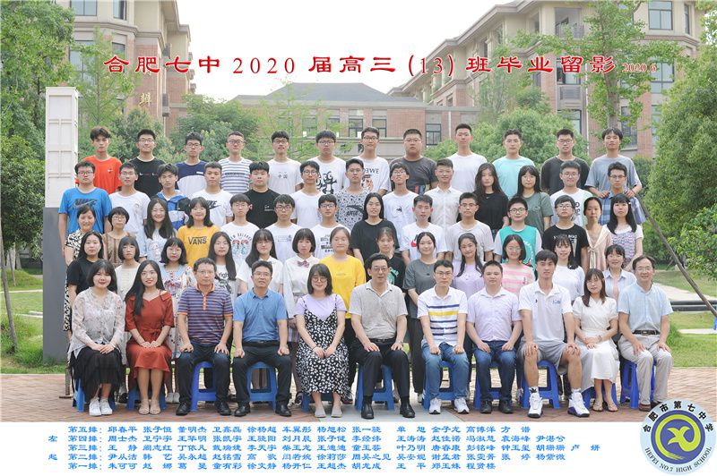 合肥七中2020届高三年级师生合影(图14)