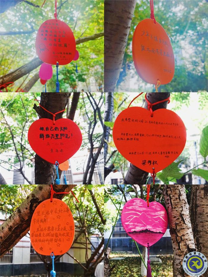 合肥七中开展心理健康节之“生活中的小确幸”挂牌活动(图3) 合肥七中开展心理健康节之“生活中的小确幸”挂牌活动(图3)