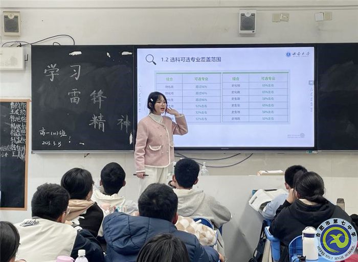 合肥七中高一年级分班级举行生涯规划主题班会(图2) 合肥七中高一年级分班级举行生涯规划主题班会(图2)