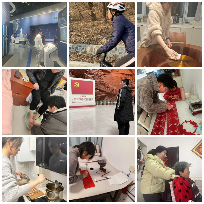 合肥七中高一年级开展寒假“五育融合”实践活动(图4)