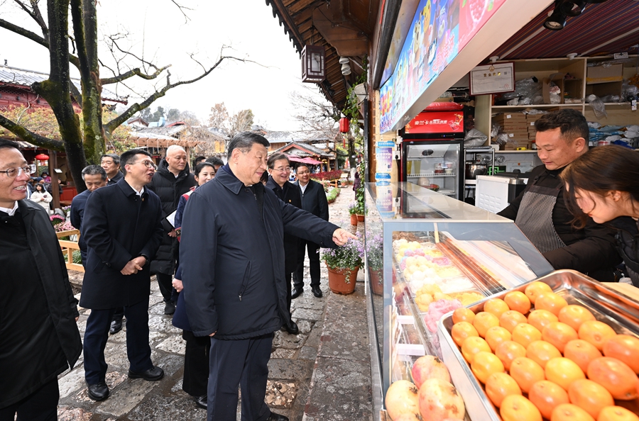 习近平在云南考察时强调 解放思想改革创新奋发进取真抓实干 在中国式现代化进程中开创云南发展新局面(图18) 习近平在云南考察时强调 解放思想改革创新奋发进取真抓实干 在中国式现代化进程中开创云南发展新局面(图18)