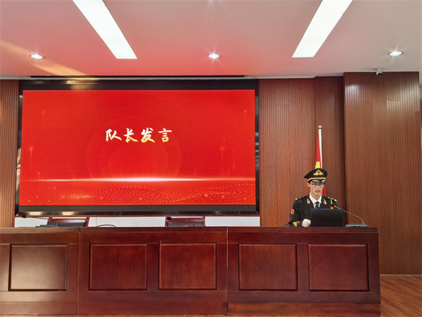 合肥七中国旗护卫队年度总结汇报会圆满举行(图4) 合肥七中国旗护卫队年度总结汇报会圆满举行(图4)